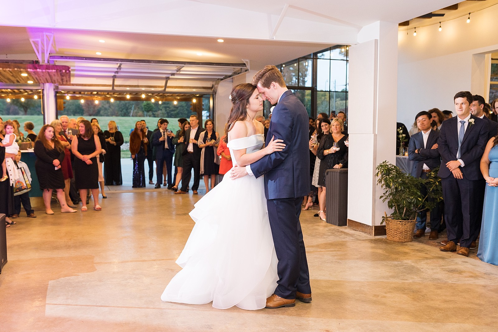 first dance  | The Meadows in Raleigh | Raleigh NC Wedding Photographer