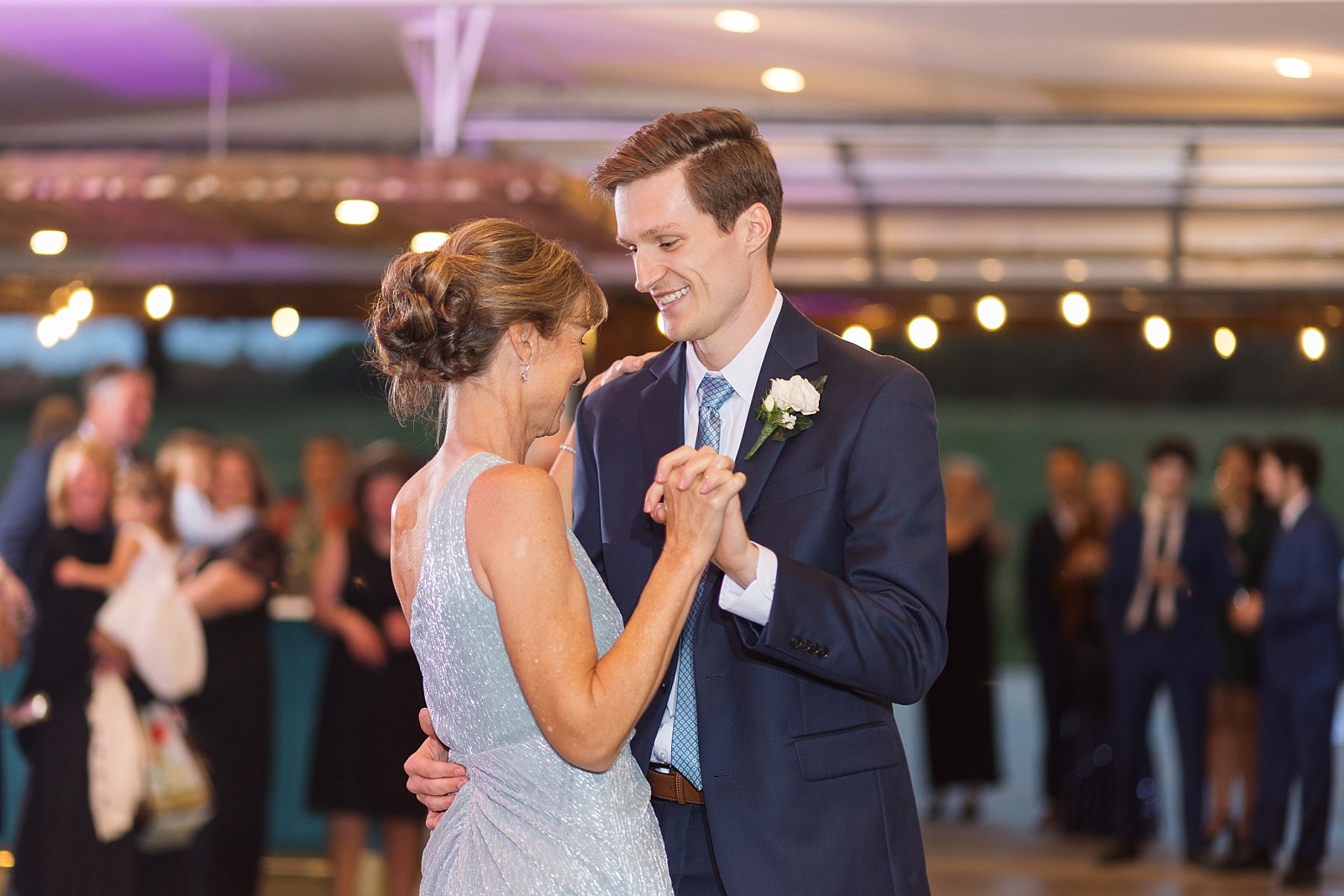 mother son dance  | The Meadows in Raleigh | Raleigh NC Wedding Photographer