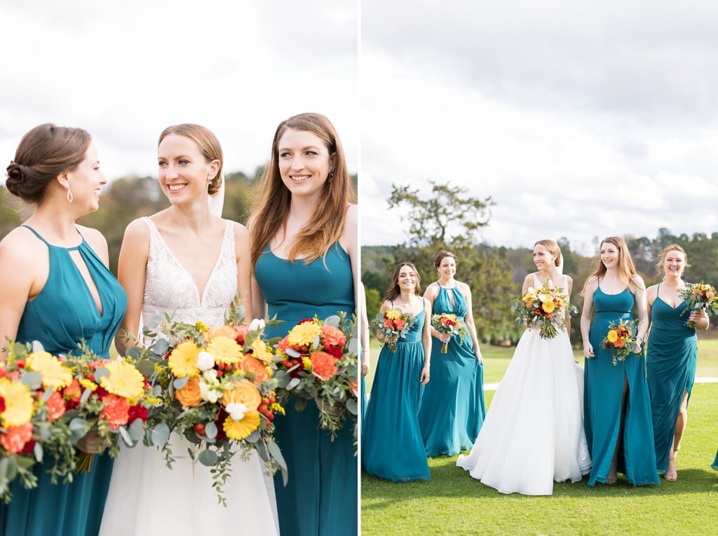 Fall bridal inspiration | Fall wedding at Hope Valley Country Club | Durham Wedding | Raleigh NC wedding photographer 