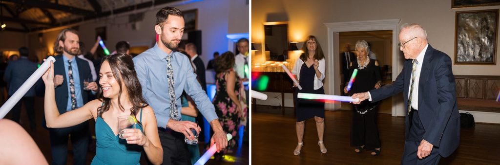guests dancing at reception  | Fall wedding at Hope Valley Country Club | Durham Wedding | Raleigh NC wedding photographer 