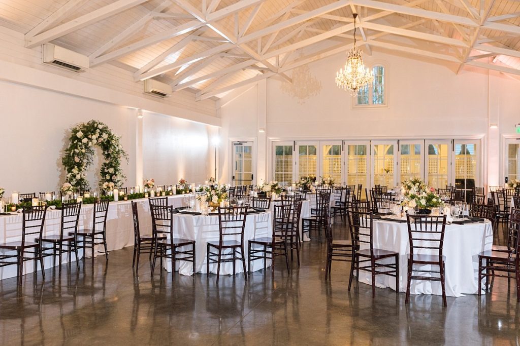 Black and white winter wedding floor plan | Classic Black and white wedding at Merrimon-Wynne | Raleigh NC Wedding Photographer 