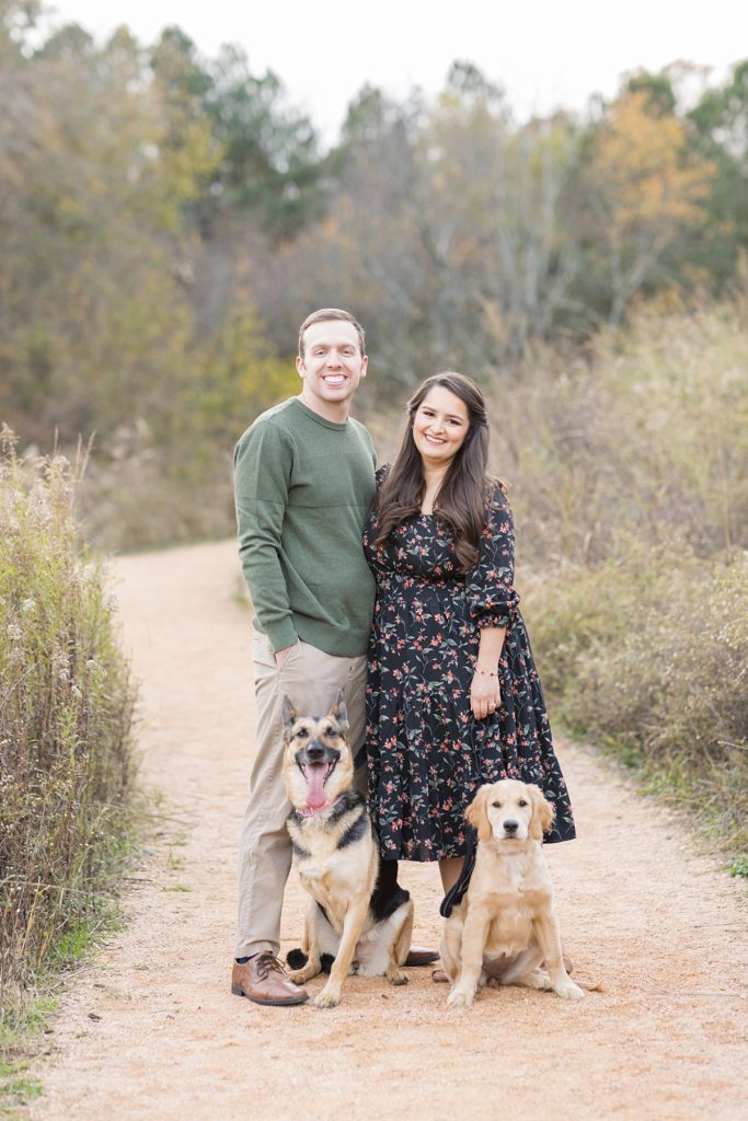 Family portrait with dogs | Raleigh NC Photographer 