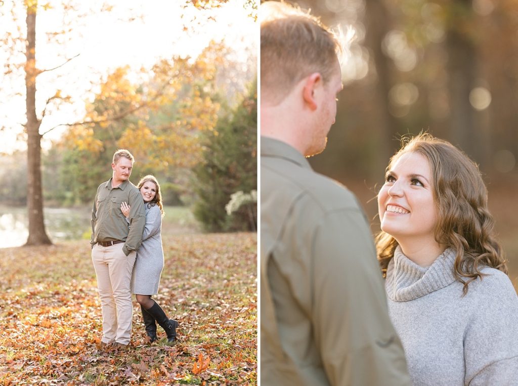 Fall engagement inspiration | Fall Engagement Photo Session at The Farmstead | Raleigh NC Wedding & Engagement Photographer 
