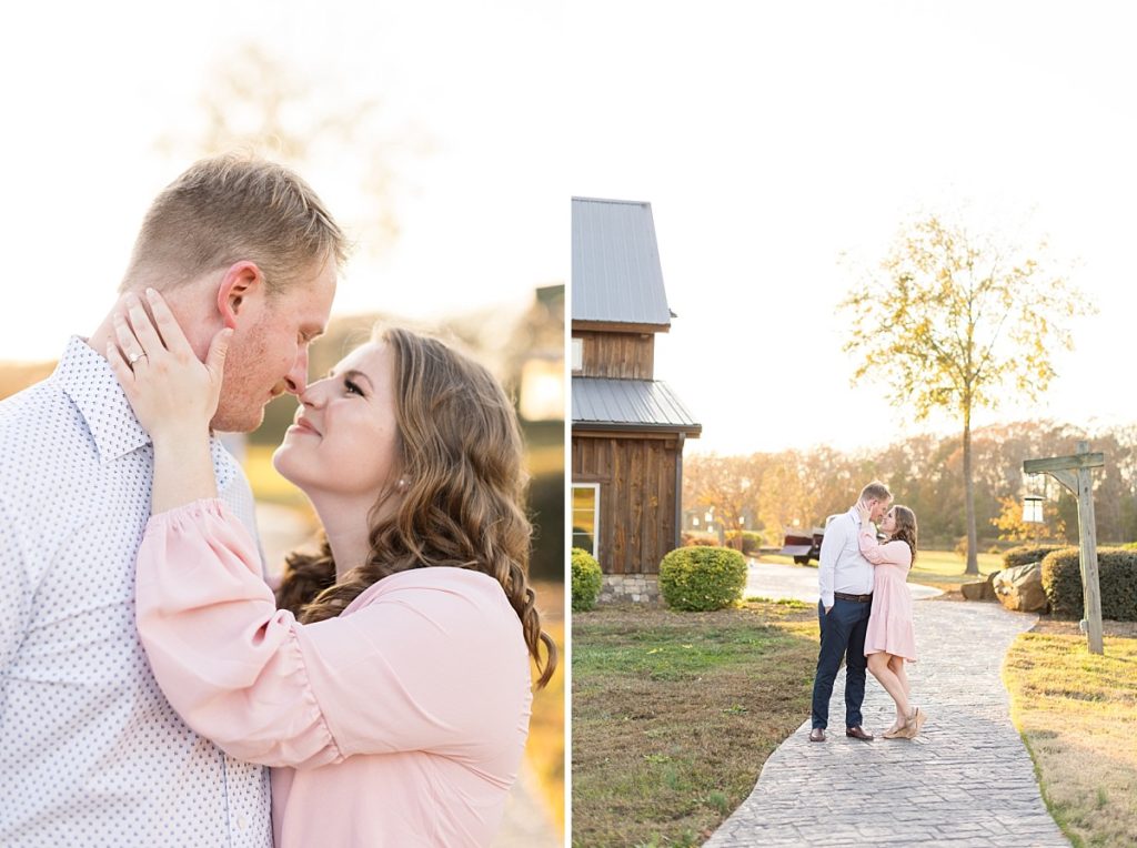Fall engagement outfit inspiration | Photo Session at The Farmstead | Raleigh NC Wedding & Engagement Photographer 
