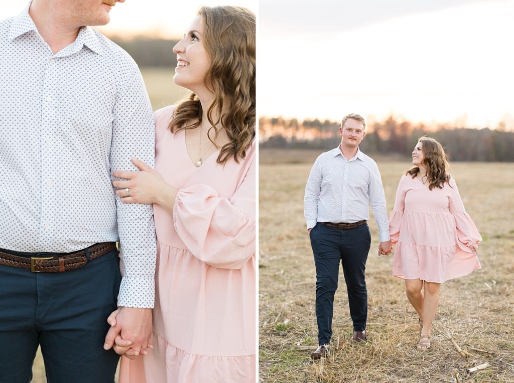 Fall Engagement Photo Session at The Farmstead | Raleigh NC Wedding & Engagement Photographer 