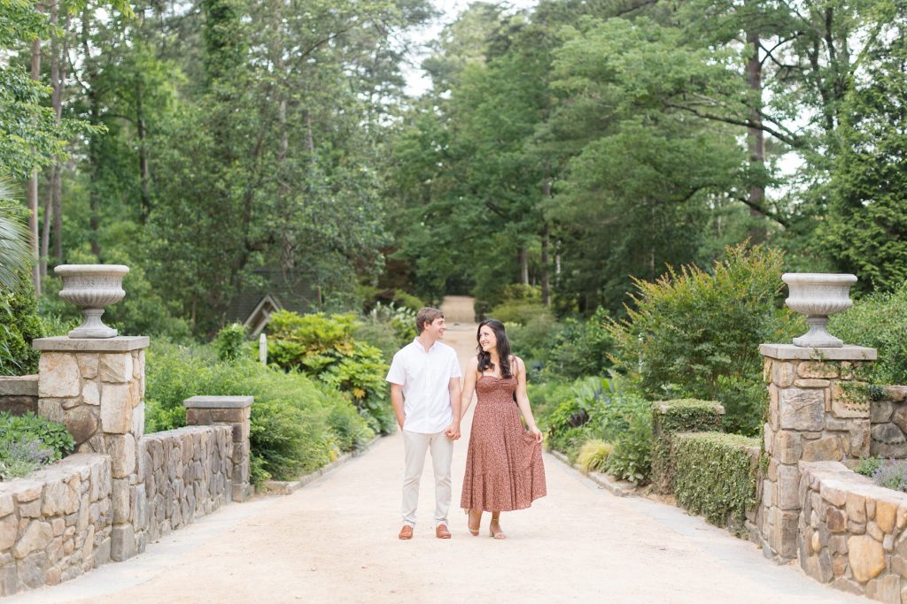 best place for engagement photos in Raleigh | Duke Gardens engagement photos | Raleigh NC wedding photographer 