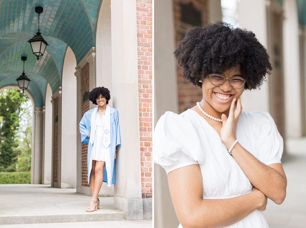 UNC Grad Photos at the Bell Tower | Raleigh Senior Photographer