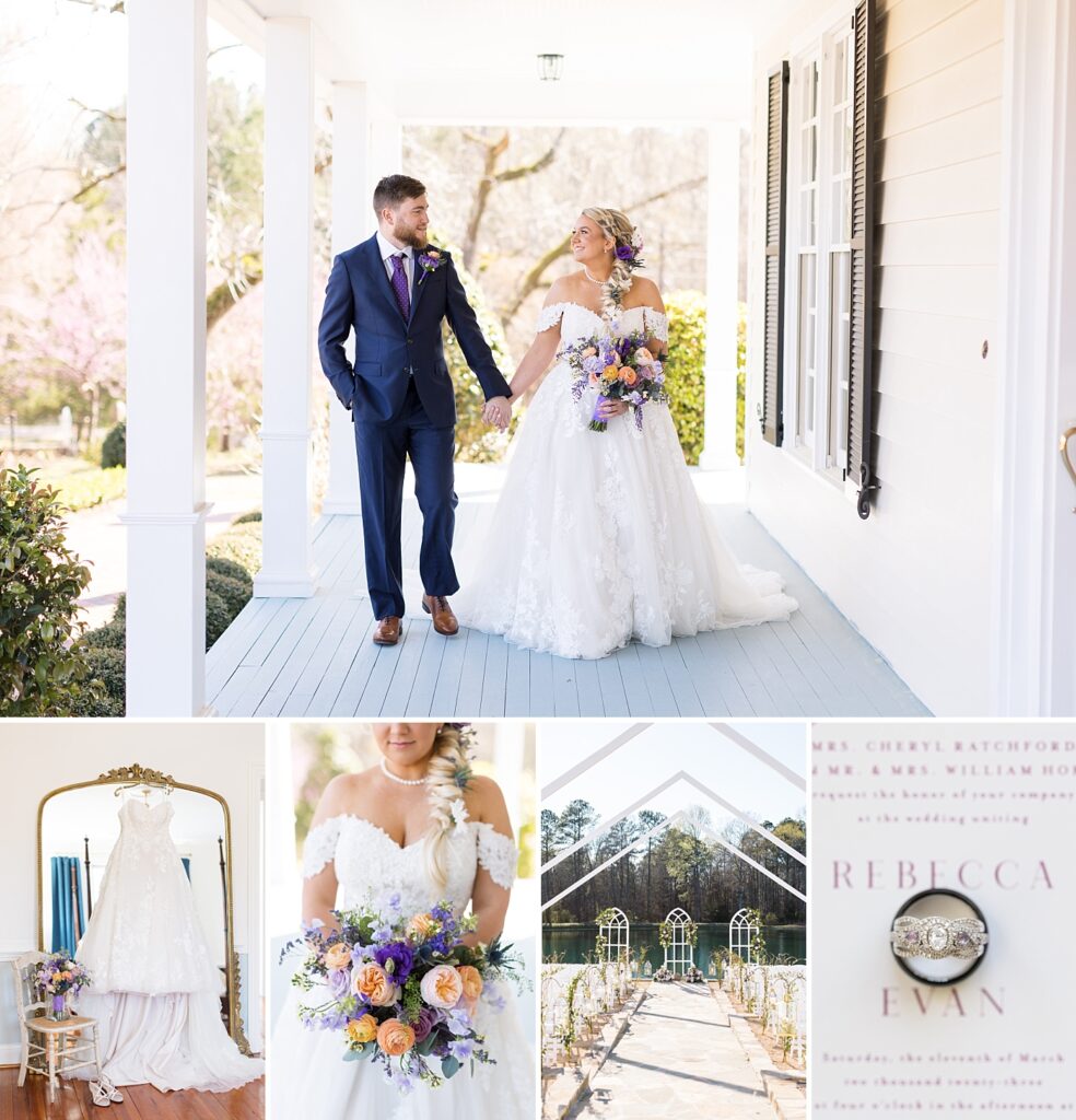 Tangled Inspired Spring Wedding at Walnut Hill | Raleigh NC Wedding Photographer | Sarah Hinckley Photography