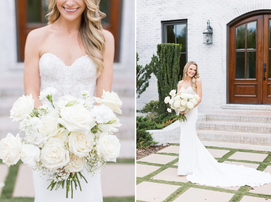 Wedding dress inspiration and bridal bouquet inspiration | The Bradford Wedding | The Bradford Wedding Photographer 