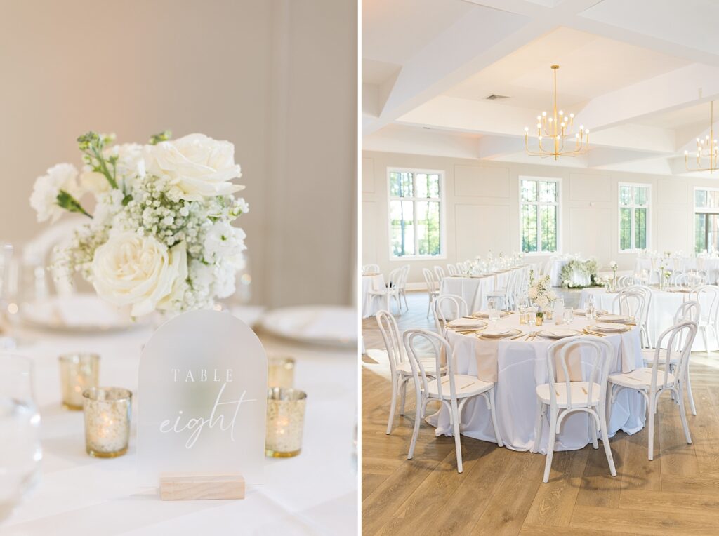 Table wedding décor for guests | The Bradford Wedding | The Bradford Wedding Photographer 