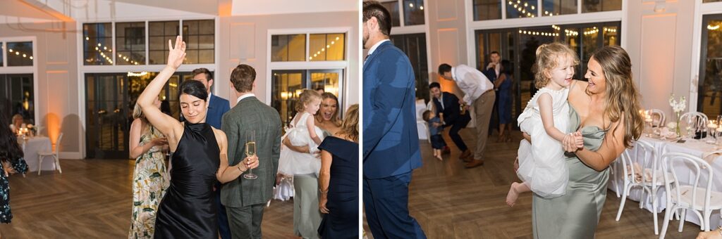 Guests dancing on dance floor | The Bradford Wedding | The Bradford Wedding Photographer 
