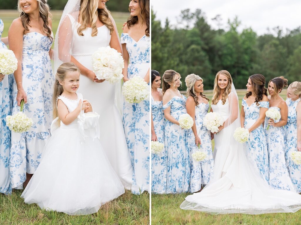 Bridal party posing inspiration | The Evermore Wedding | The Evermore Wedding Photographer | Raleigh NC Wedding Photographer