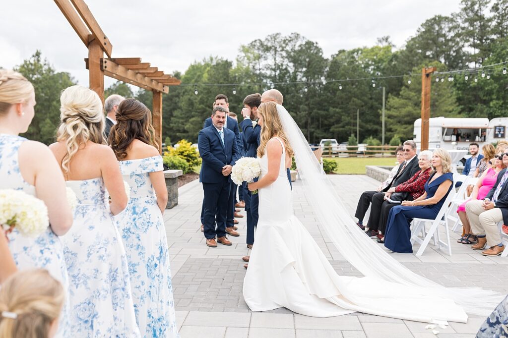 Wedding ceremony | The Evermore Wedding | The Evermore Wedding Photographer | Raleigh NC Wedding Photographer