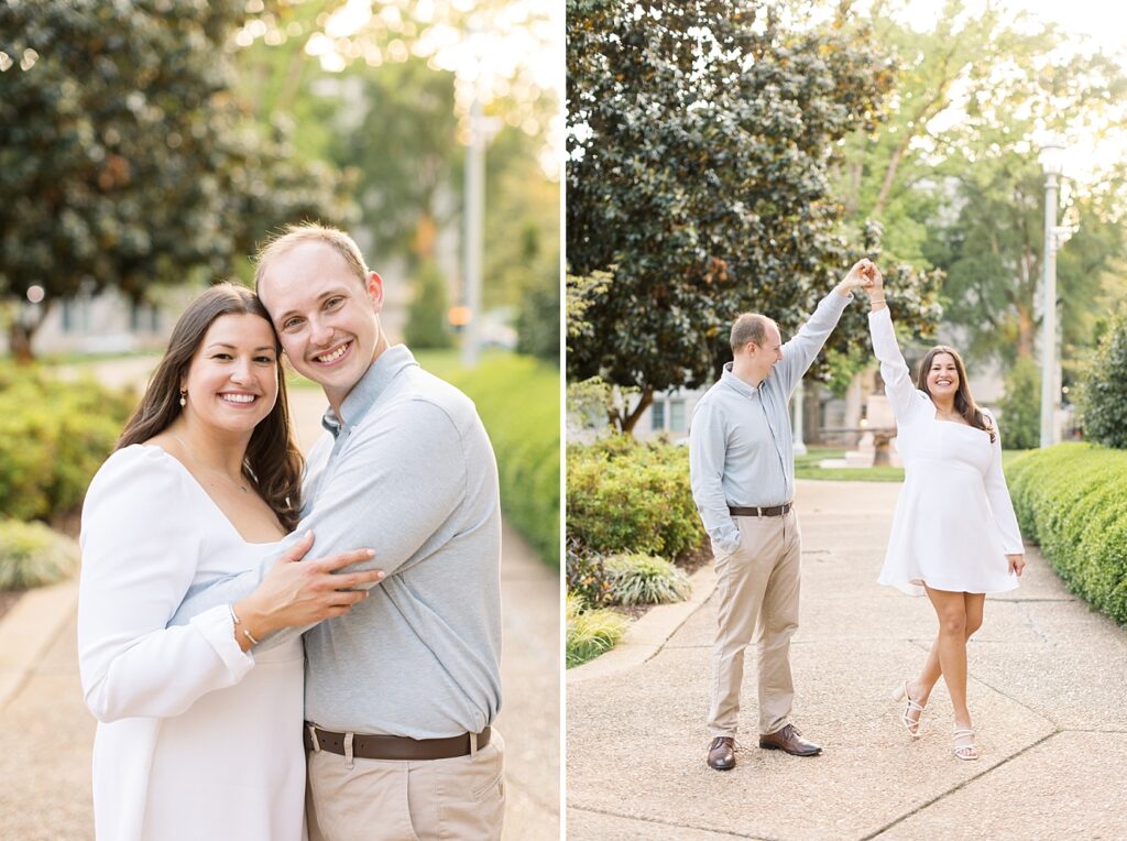 Engagement outfit inspiration | Raleigh NC Engagement Photographer | Sarah Hinckley Wedding Photographer