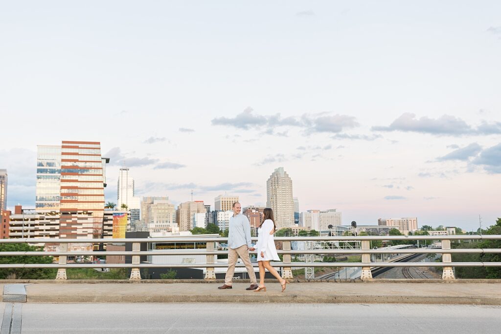 Raleigh engagement photo location inspiration | Raleigh NC Engagement Photographer | Sarah Hinckley Wedding Photographer