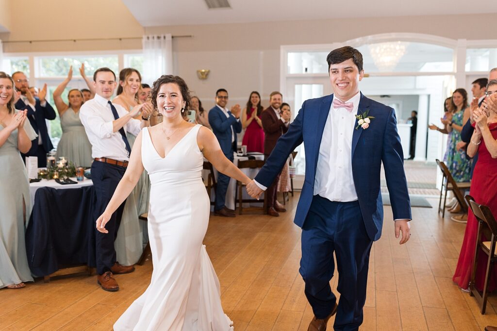 Bride and groom as Mr and Mrs | Spring Wedding | The Matthews House Wedding | The Matthews House Wedding Photographer | Raleigh NC Wedding Photographer