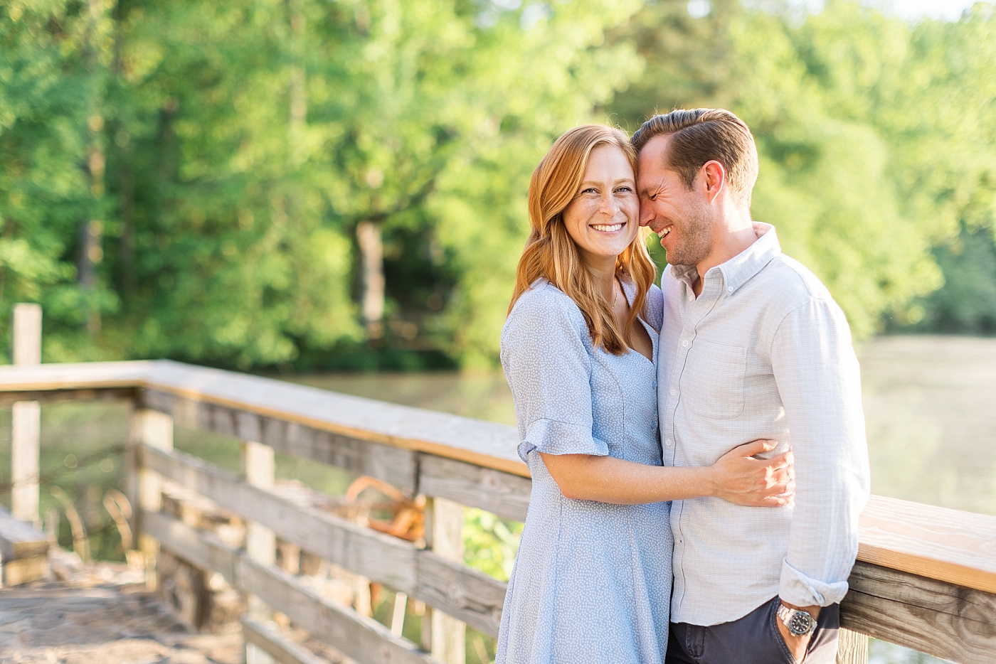Engagement Photos at Yates Mill Park in Raleigh | Engagement Photographer | Sarah Hinckley Photography