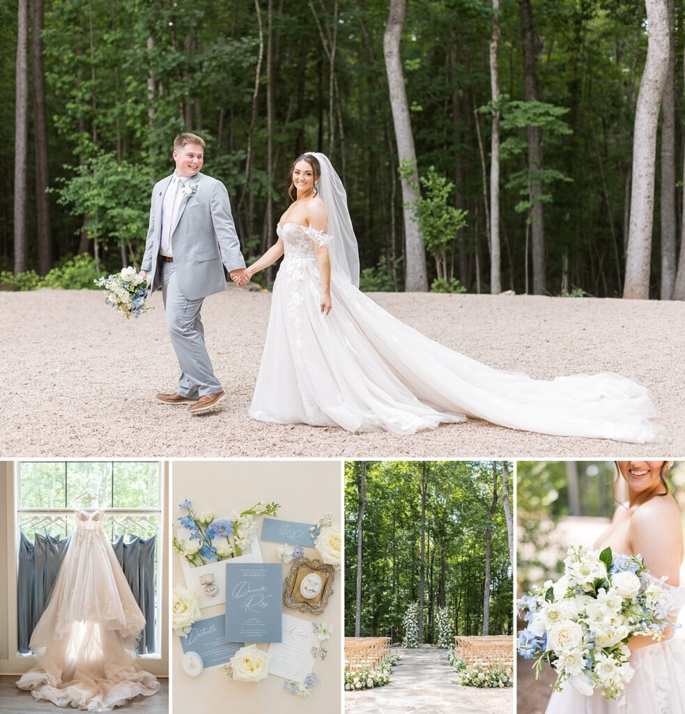 Blue and white Wedding | Carolina Groves Wedding | Carolina Groves Wedding Photographer | Raleigh NC Wedding Photographer