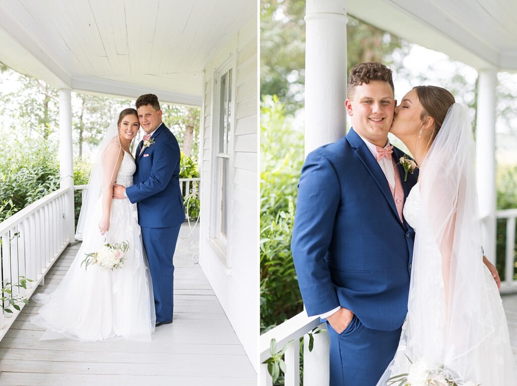 Bride and groom posing inspiration | Rustic wedding | Harvest House Wedding | Harvest House Photographer | Raleigh NC Wedding Photographer