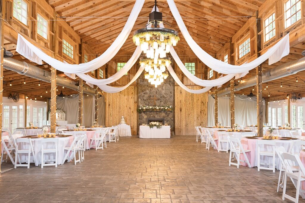 Wedding reception details | Rustic wedding | Harvest House Wedding | Harvest House Photographer | Raleigh NC Wedding Photographer