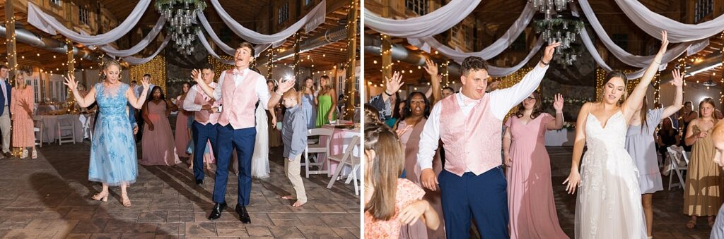 Bride and groom dancing | Rustic wedding | Harvest House Wedding | Harvest House Photographer | Raleigh NC Wedding Photographer