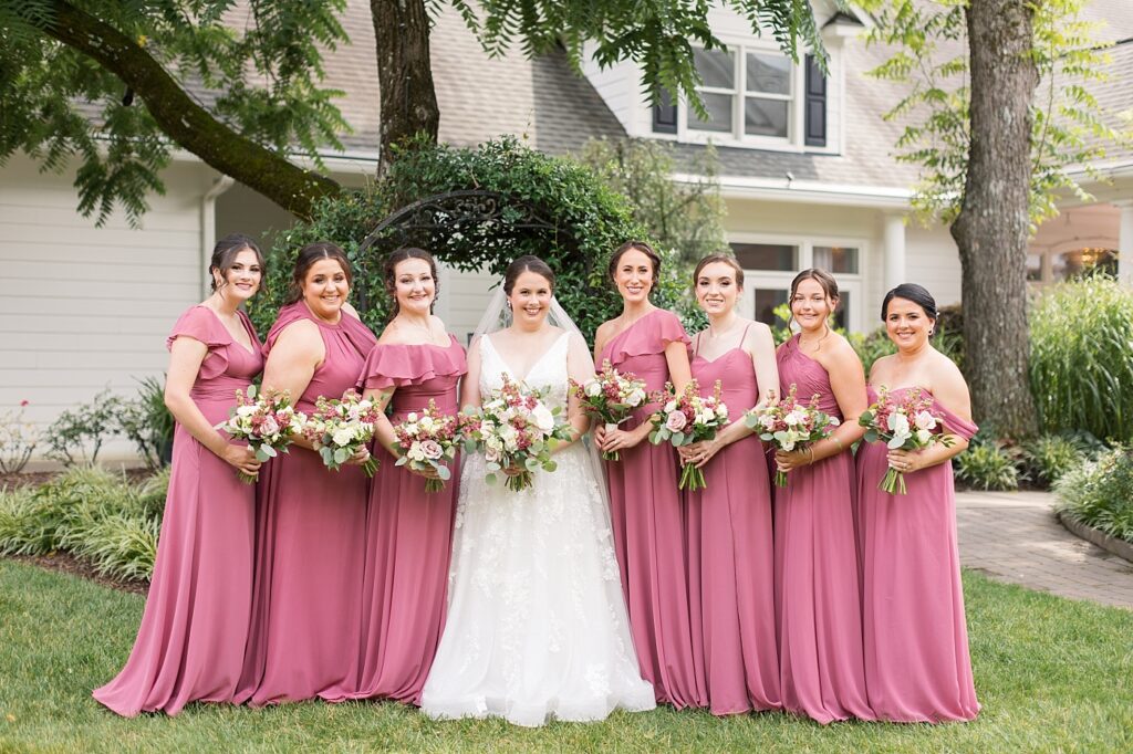 Bridal party outfit inspiration | Summer Wedding | The Matthews House Wedding | The Matthews House Wedding Photographer | Raleigh NC Wedding Photographer