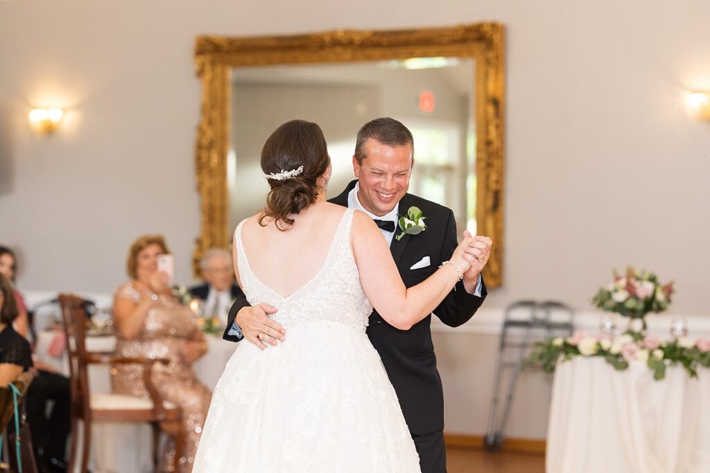 Father daughter dance | Summer Wedding | The Matthews House Wedding | The Matthews House Wedding Photographer | Raleigh NC Wedding Photographer