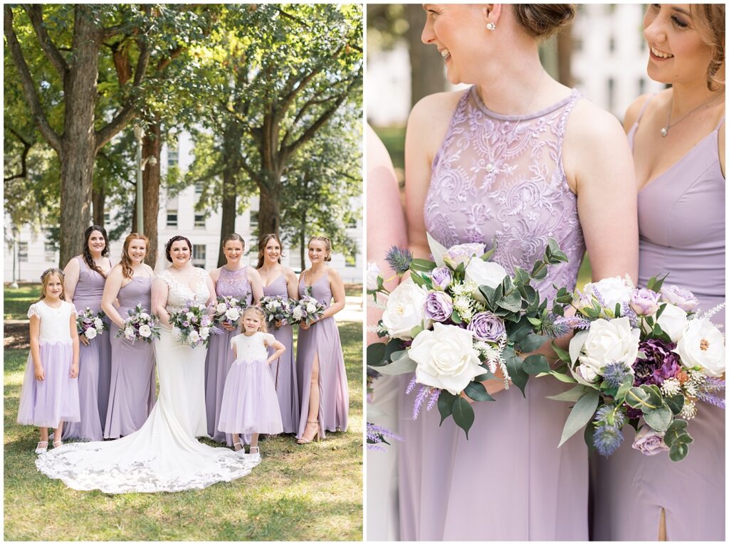 Bridesmaid dress inspiration | Caffe Luna Wedding | Caffe Luna Wedding Photographer | Raleigh NC Wedding Photographer