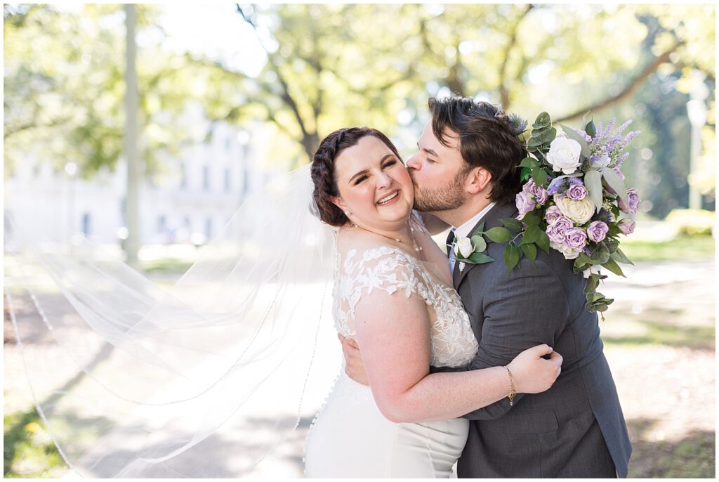 Bride and groom posing inspiration | Caffe Luna Wedding | Caffe Luna Wedding Photographer | Raleigh NC Wedding Photographer