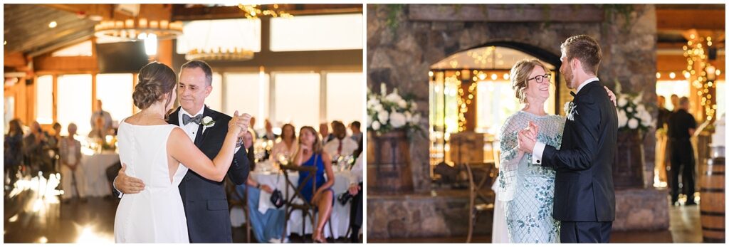 Parent dances during wedding reception | Summer Wedding | Angus Barn Wedding | Angus Barn Wedding Photographer | Raleigh NC Wedding Photographer