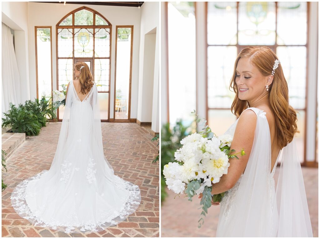 Bride's wedding dress details | The Meadows Wedding | The Meadows Wedding Photographer | Raleigh NC Wedding Photographer