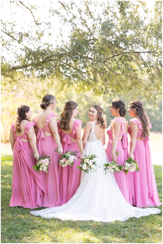 Bridal party outfit inspiration | The Meadows Wedding | The Meadows Wedding Photographer | Raleigh NC Wedding Photographer