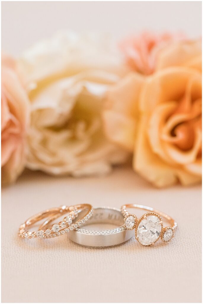 Champagne Fall Wedding | Wedding Ring Ideas | Carolina Grove Wedding | Carolina Grove Wedding Photographer | Raleigh NC Wedding Photographer