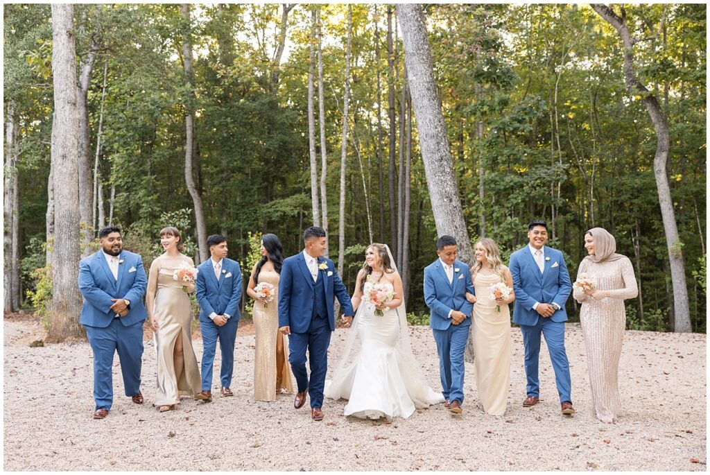 Wedding Party photo inspiration | Carolina Grove Wedding | Carolina Grove Wedding Photographer | Raleigh NC Wedding Photographer