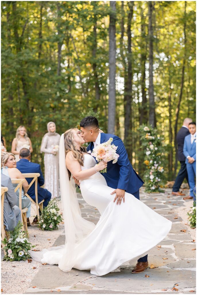 Bride Groom Photos | Wedding Ceremony | Carolina Grove Wedding | Carolina Grove Wedding Photographer | Raleigh NC Wedding Photographer