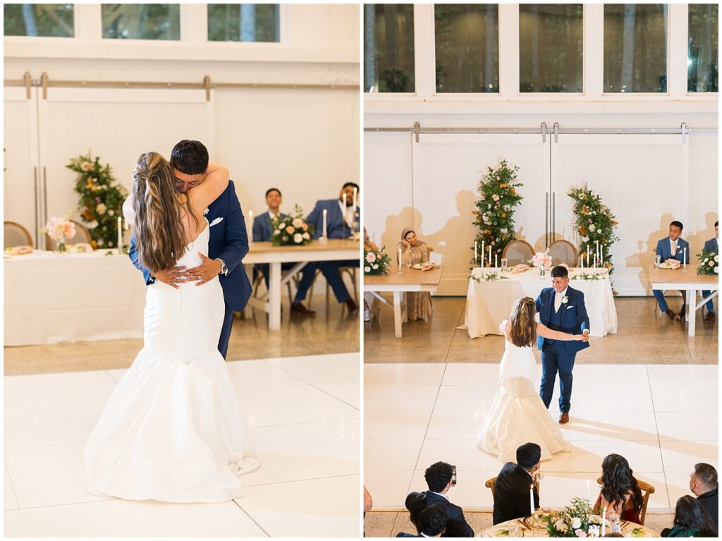 Bride groom first dance | Carolina Grove Wedding | Carolina Grove Wedding Photographer | Raleigh NC Wedding Photographer