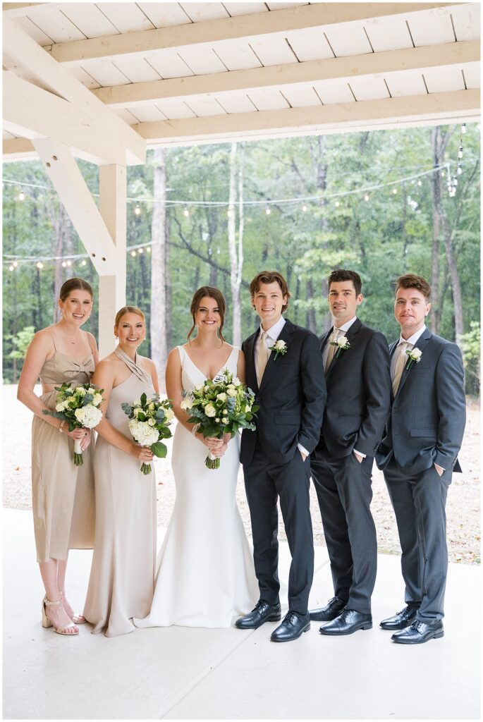 Wedding party photo ideas | Carolina Grove Wedding | Carolina Grove Wedding Photographer | Raleigh NC Wedding Photographer