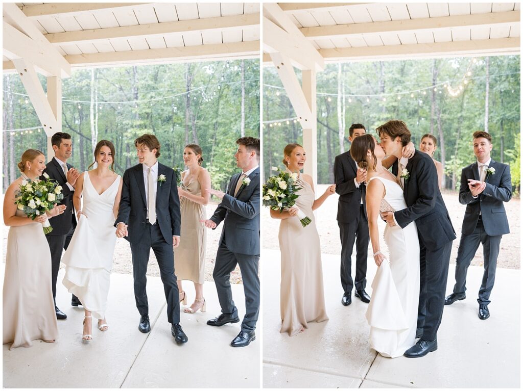 Wedding party photo ideas | Carolina Grove Wedding | Carolina Grove Wedding Photographer | Raleigh NC Wedding Photographer