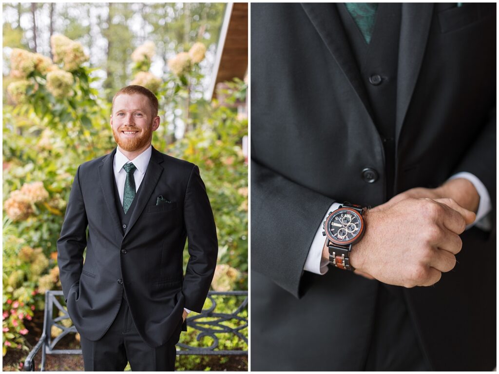 Groom outfit inspiration | Groom watch | Raleigh Photographer