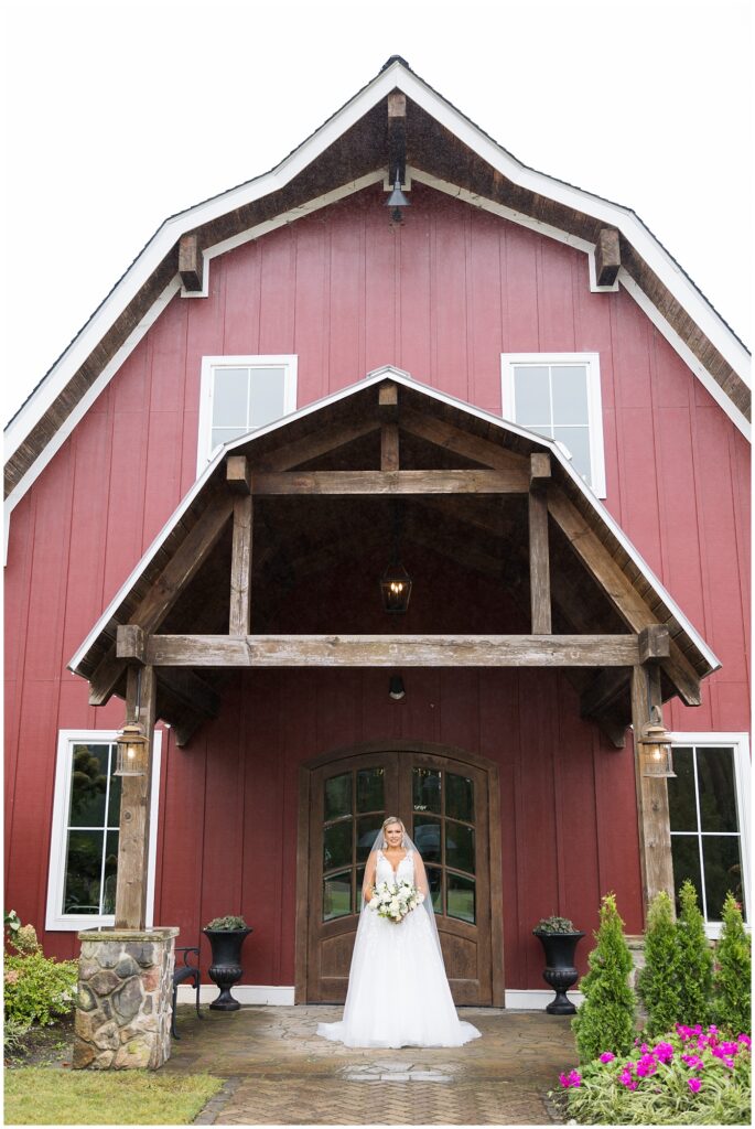 Bridal Portrait at the Pavilion at Carriage Farm Wedding | NC Wedding Photographer | Raleigh Wedding Photographer