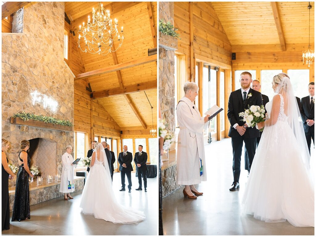 Wedding Ceremony Ideas | Pavilion at Carriage Farm Wedding | NC Wedding Photographer | Raleigh Wedding Photographer