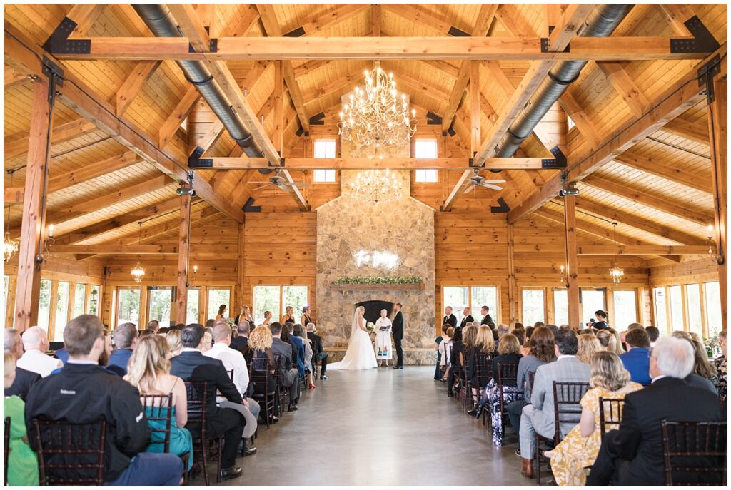 Wedding Ceremony Ideas | Pavilion at Carriage Farm Wedding | NC Wedding Photographer | Raleigh Wedding Photographer