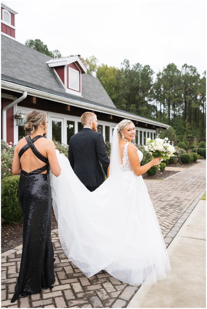 Bride groom photos | Pavilion at Carriage Farm Wedding | NC Wedding Photographer | Raleigh Wedding Photographer