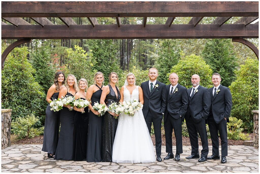 Wedding party photos | NC Wedding Photographer | Raleigh Wedding Photographer