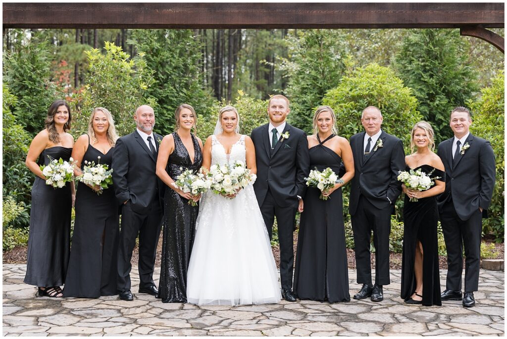 Wedding party photos | NC Wedding Photographer | Raleigh Wedding Photographer