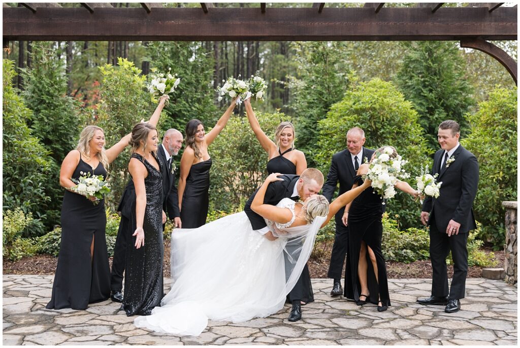 Wedding party photo inspiration | NC Wedding Photographer | Raleigh Wedding Photographer