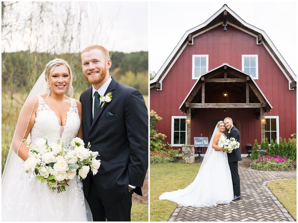 Bride groom photos | Pavilion at Carriage Farm Wedding | NC Wedding Photographer | Raleigh Wedding Photographer