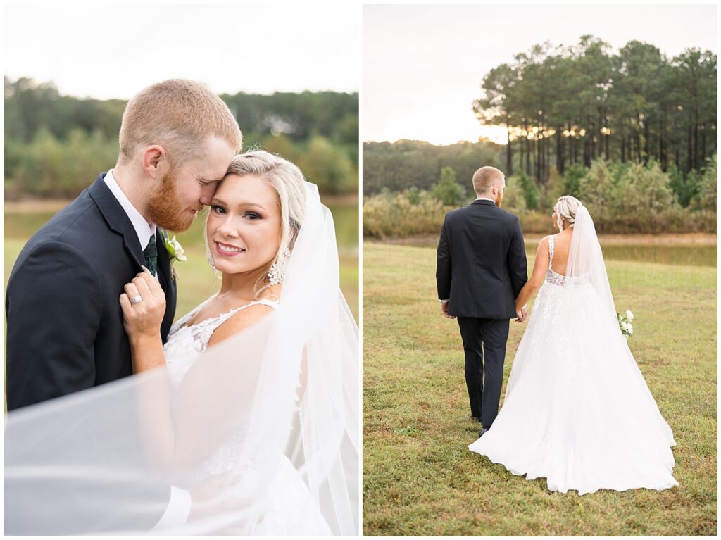 Bride groom photo inspiration | Pavilion at Carriage Farm Wedding | NC Wedding Photographer | Raleigh Wedding Photographer