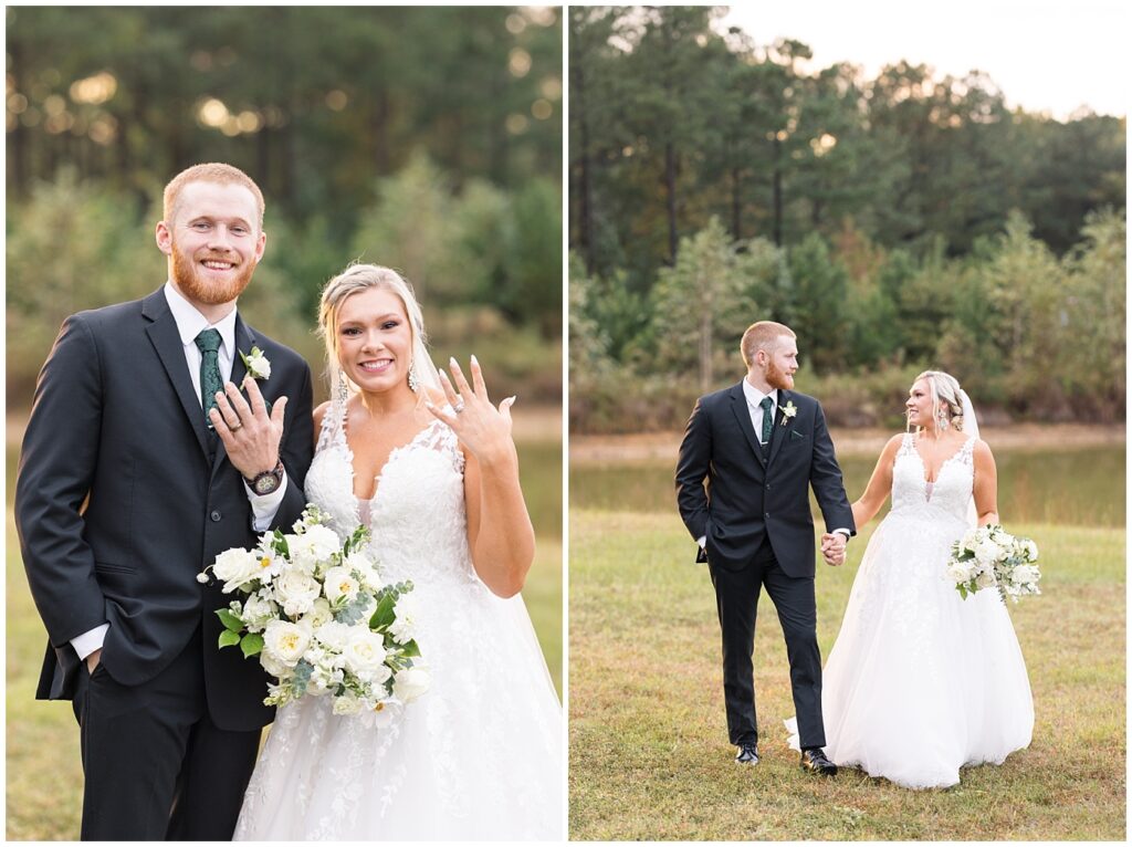 Bride groom rings | Bride groom photos | Pavilion at Carriage Farm Wedding | NC Wedding Photographer | Raleigh Wedding Photographer