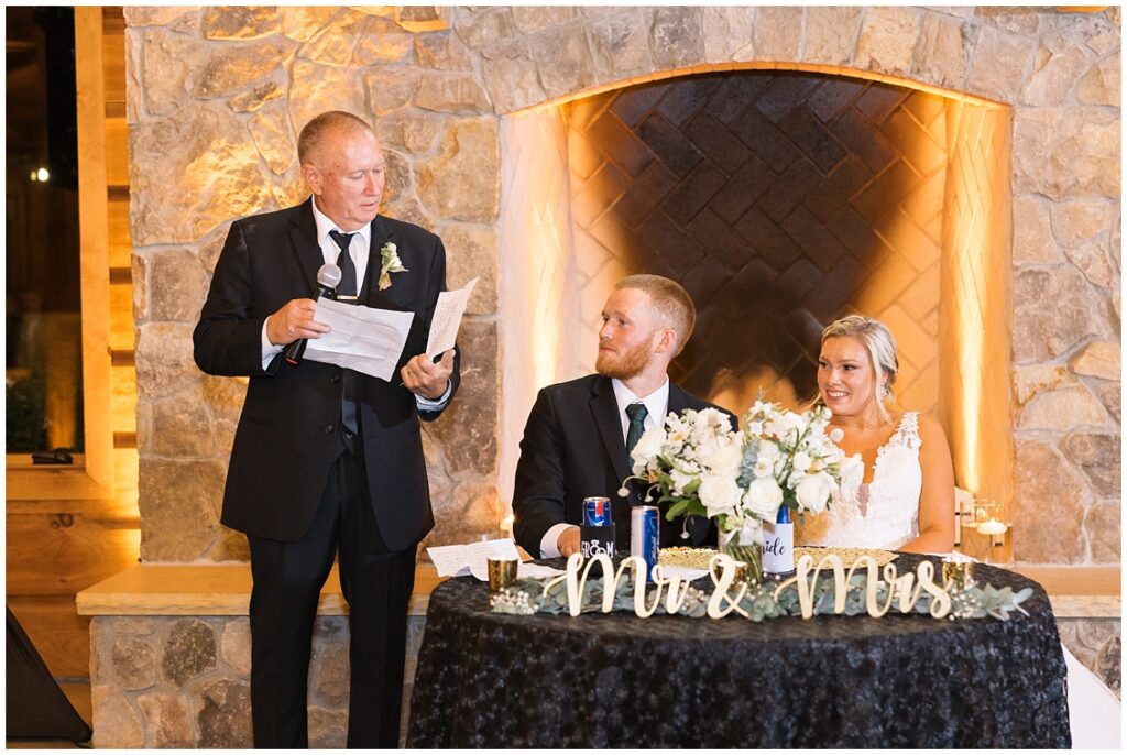 Wedding toast speech | NC Wedding Photographer | Raleigh Wedding Photographer